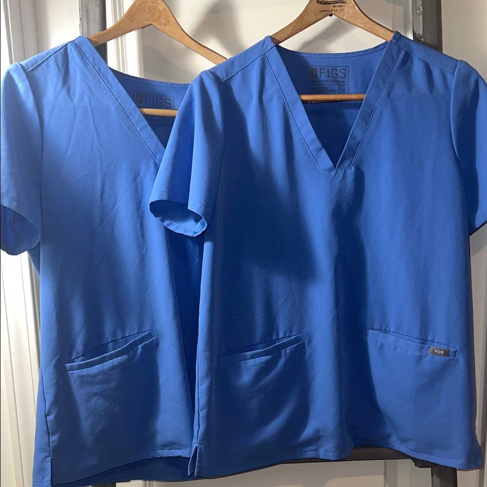 Figs Ceil Blue Set bundle (M) womens